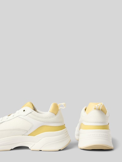 Tommy Hilfiger Lage sneakers van glad leer Ecru - 2