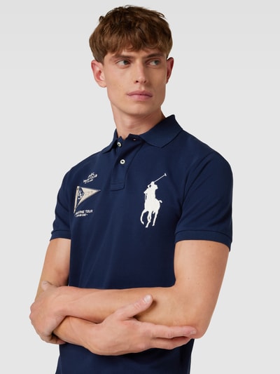 Polo Ralph Lauren Poloshirt mit Patch Marine 3