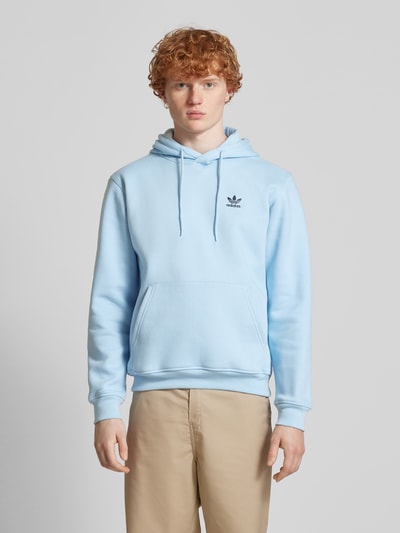 adidas Originals Hoodie met capuchon Lichtblauw - 4