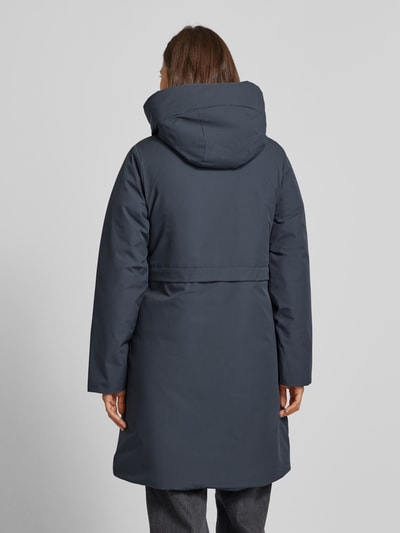 Mazine Parka met capuchon, model 'Lyn' Blauw - 5