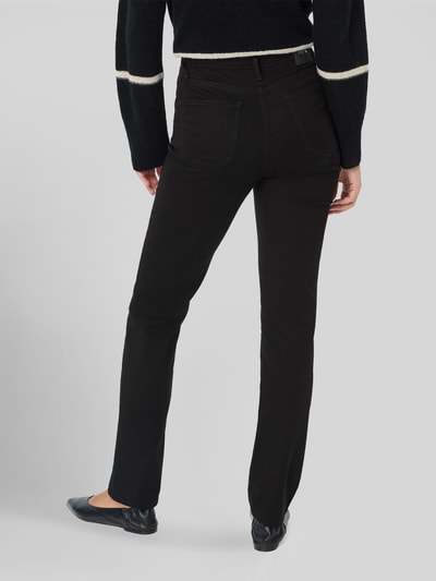 Brax Regular Fit Gerade Hose aus Lyocell-Mix mit Modal-Baumwoll-Anteil Modell 'MARY' Black 5