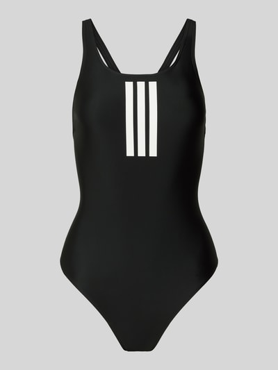adidas Sportswear Badeanzug mit Label-Print Black 1