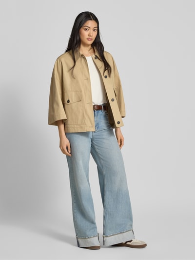 DRYKORN Jacke mit Umlegekragen Modell 'PODINGTON' Camel 1