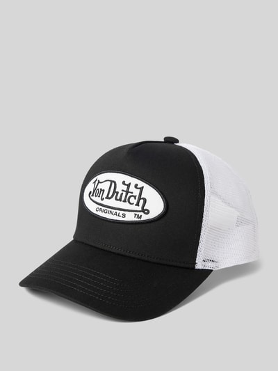 Von Dutch Pet met labelpatch Zwart - 1