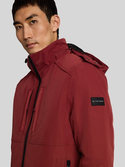 Tom Tailor Funktionsjacke mit Kapuze Rot 3