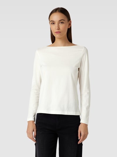 Esprit Longsleeve mit U-Boot-Ausschnitt Offwhite 4