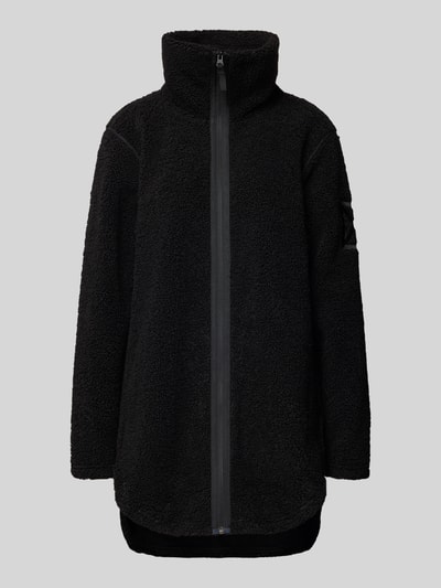 Didriksons Kurtka z pluszu o kroju loose fit model 'Umi' Czarny 2