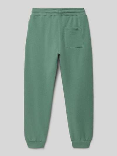 Mayoral Regular fit sweatpants met achterzak Donkergroen - 3