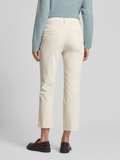 Weekend Max Mara High Waist Cordhose Modell 'MARRUCA' Offwhite 5