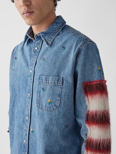 Marni Jeanshemd mit Zierbesatz Jeans 6
