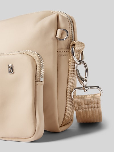 BOGNER Handtas met logo-applicatie, model 'VERBIER PLAY PUCKIE' Beige - 3