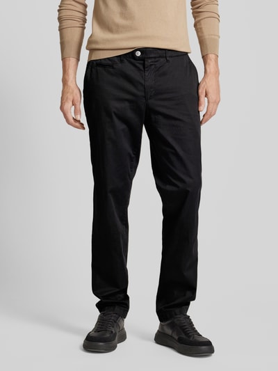 Brax Spodnie w jednolitym kolorze model ‘EVEREST’ Czarny 4