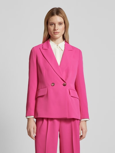 Christian Berg Woman Selection Blazer met reverskraag Felroze - 4