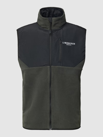 Lindbergh Gilet in two-tone-stijl Olijfgroen - 2