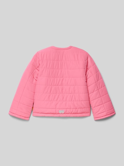 Steiff Steppjacke mit Label-Detail Pink 3