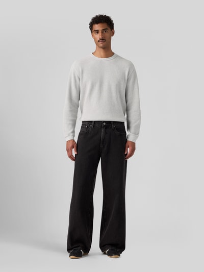 Levi's® Jeansy o kroju baggy z czystej bawełny Czarny 1