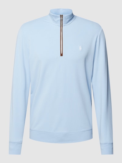 Polo Ralph Lauren Strickpullover mit Logo-Stitching Blau 2