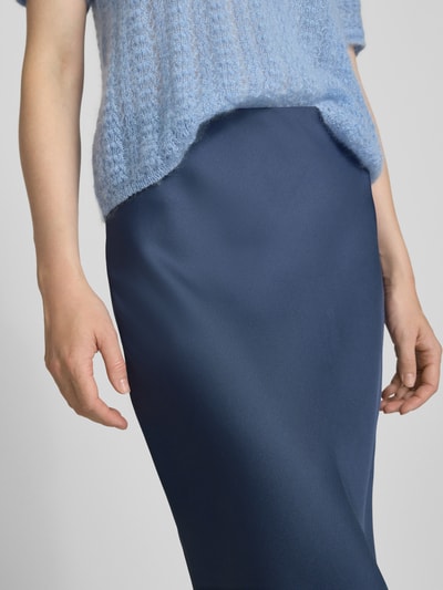 Vila Długa spódnica z elastycznym pasem model ‘VIELLETTE’ Szaroniebieski 3