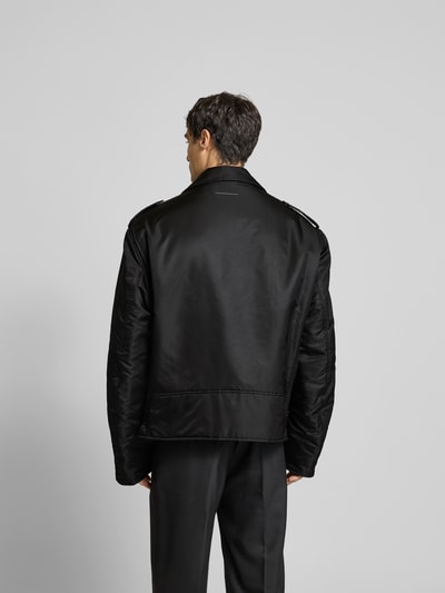 MM6 Maison Margiela Jacke mit Reverskragen Black 5