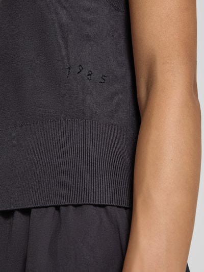 Scotch & Soda Gilet in gebreide look Donkerblauw - 3