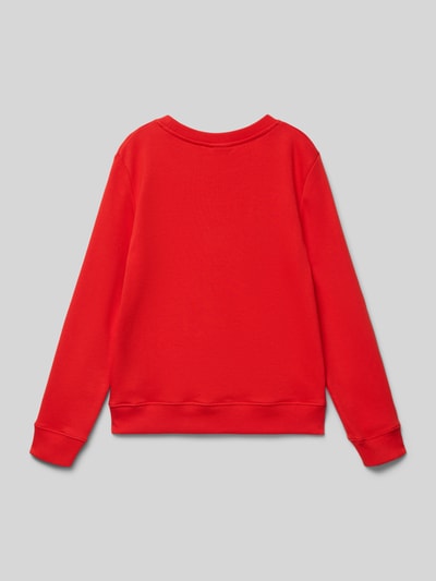 Calvin Klein Jeans Sweatshirt mit Label-Detail Rot 3