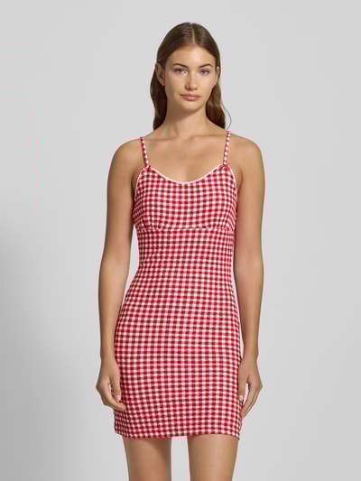 Noisy May Sukienka mini z regulowanymi ramiączkami model ‘STELLA’ Czerwony 4