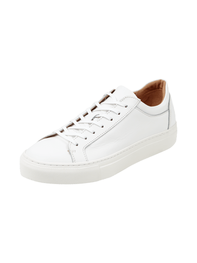 Selected Femme Sneaker aus Leder mit Gummisohle Weiss 1