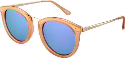 Le Specs Sonnenbrille mit verspiegelten Gläsern Apricot 3