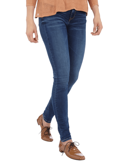 Tommy Hilfiger Skinny Fit Jeans im Stone Wash (jeansblau) online  