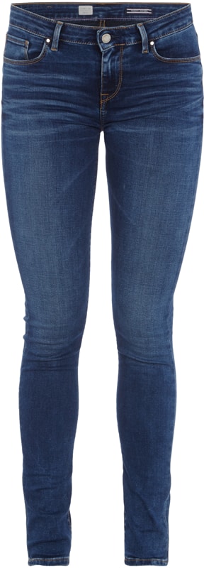 Tommy Hilfiger Skinny Fit Jeans im Stone Wash (jeansblau) online  
