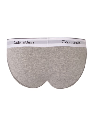 Calvin Klein Underwear Slip mit elastischem Bund Hellgrau Melange 3