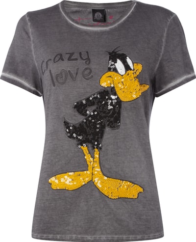 Frogbox T-Shirt mit Daffy Duck-Print Anthrazit 3