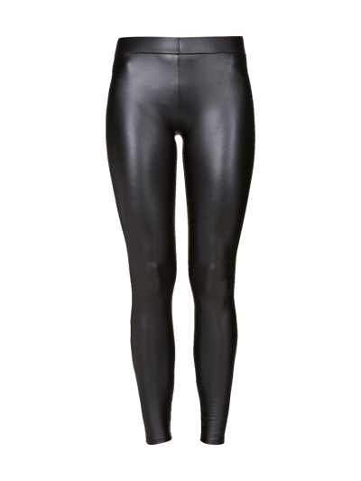 Review Leggings mit glänzender Oberfläche Black 1