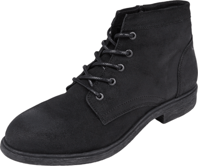 Selected Homme Boots mit seitlichem Reißverschluss Black 4