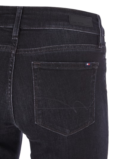 Tommy Hilfiger Skinny Fit 5-Pocket-Jeans im Light Stone Wash 