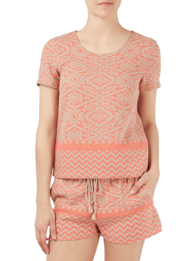 Vila Shirt mit eingewebtem Ethno-Muster  Terra 3