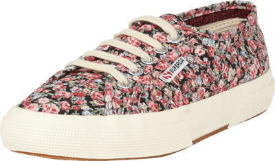 Superga Sneakers mit Blumenmuster Rot 6