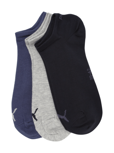 Puma Socken mit elastischem Bündchen im 3er-Pack Marine 1