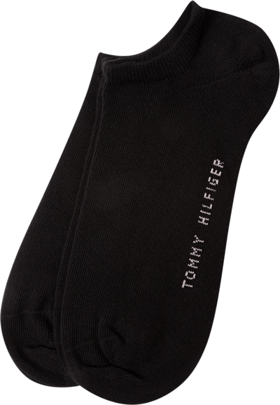 Tommy Hilfiger Sneakersocken mit Label-Schriftzug im 2er-Pack Black 4