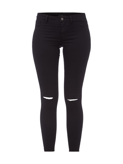 Vila Coloured Jeggings mit Destroyed-Effekten Jeansblau 1