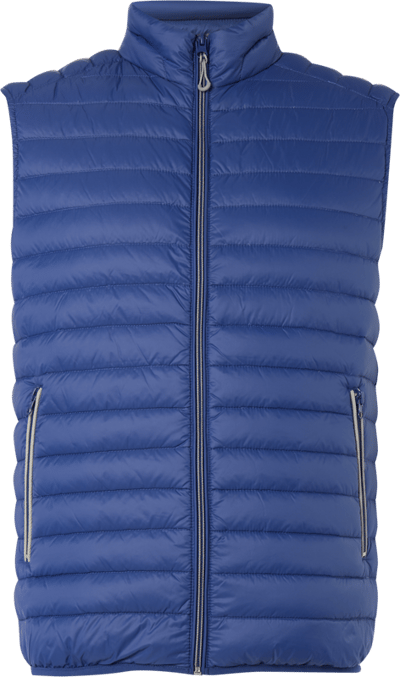 Montego Light-Daunenweste mit Reißverschlusstaschen Metallic Blue 4