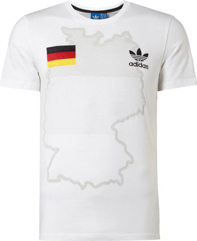 adidas Originals T-Shirt mit Deutschland-Print Weiss 3