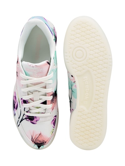 Reebok Sneaker mit floralem Muster Weiss 4