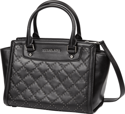 MICHAEL Michael Kors Trapezshopper aus Leder Black 4