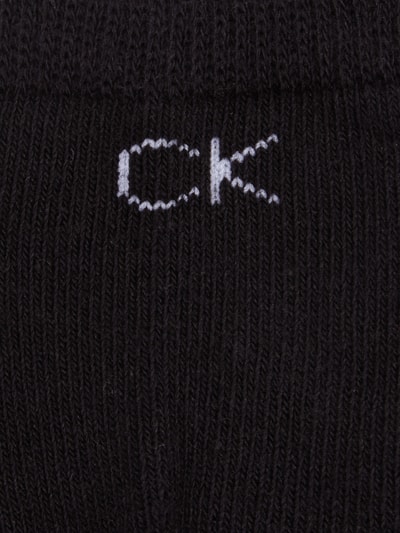 CK Calvin Klein Sneakersocken aus Baumwoll-Mix im 3er-Pack Black 4