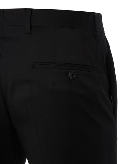 Windsor Anzug-Hose aus reiner Schurwolle Black 2