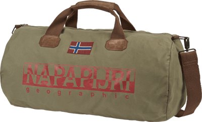 Napapijri Weekender mit Lederbesatz Oliv 4