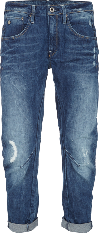 G-Star Raw Boyfriend Jeans im Destroyed Look Jeansblau 5