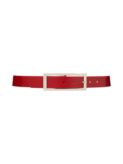 Admü Belts Gürtel aus Leder Rot 1