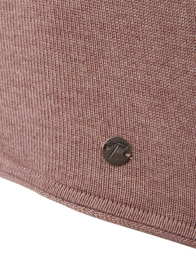 Tom Tailor Pullover mit gerollten Abschlüssen Altrosa 6